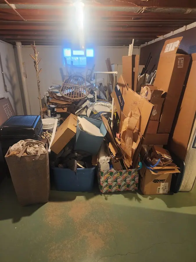 Roll-off dumpster container at job site for Construction Dumpster Rental in Bellflower